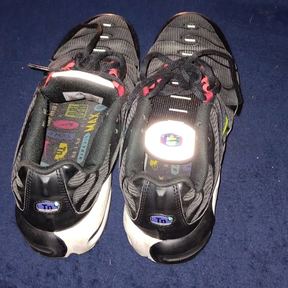 Nike Air MAX PLUS SE Evolution of icon  pre-owned  very  very used size 7y - Picture 4 of 7